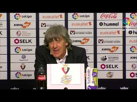 Rueda de prensa de Enrique Martín tras el CA Osasuna vs Nàstic (1-0)