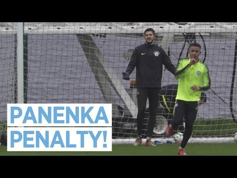 GABRIEL JESUS PANENKA PENALTY! | Post Bournemouth Training