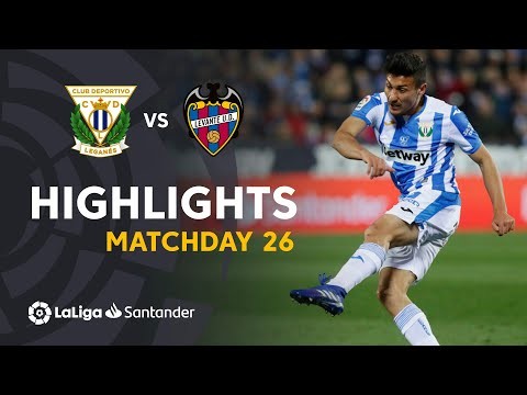 Highlights CD Leganés vs Levante UD (1-0)
