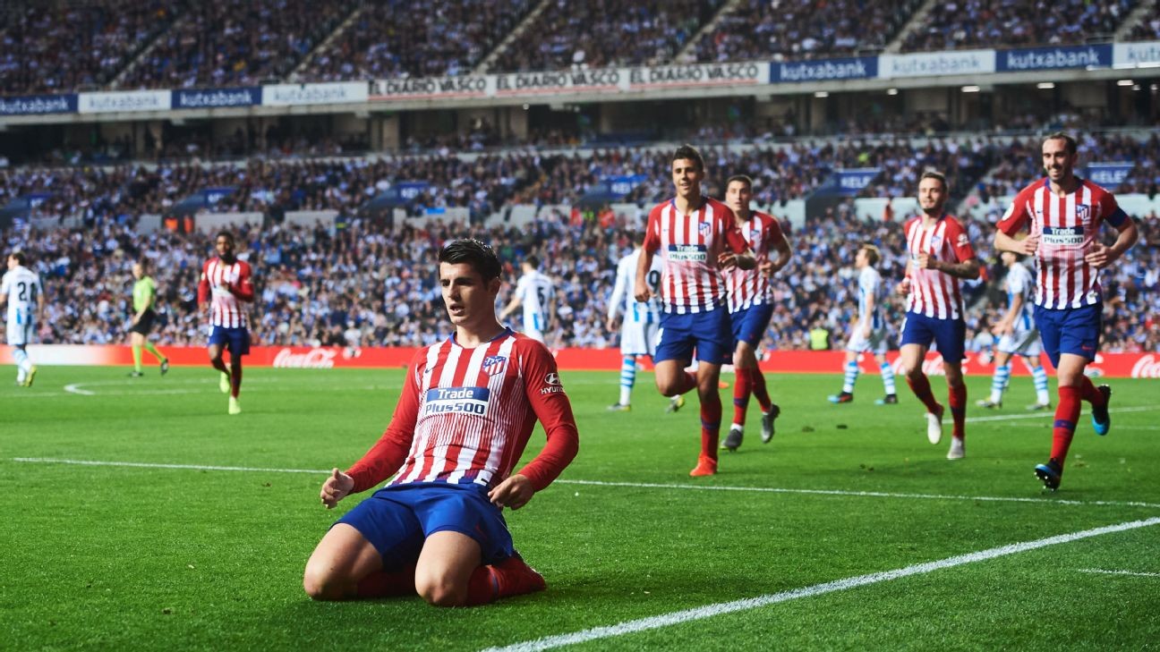 Alvaro Morata looks like he's found home at Atletico even with his Real roots