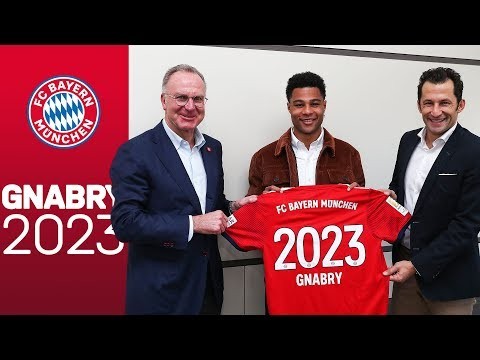 Serge Gnabry extends contract at FC Bayern until 2023!