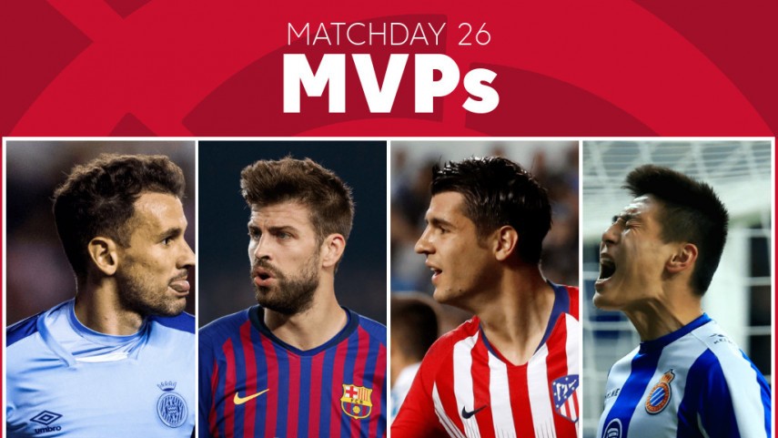 Who was your MVP from Matchday 26 of LaLiga Santander?
