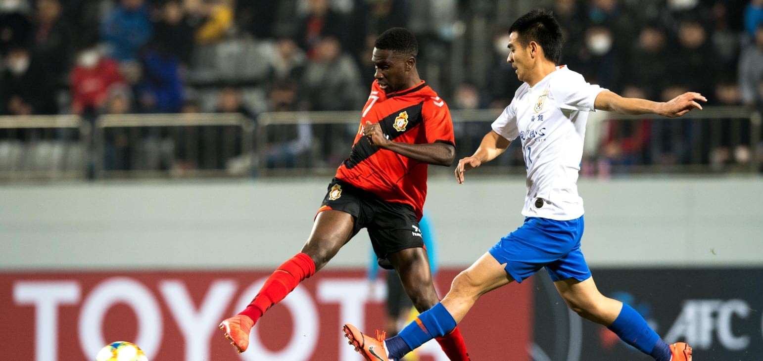 Group E: Gyeongnam FC (KOR) 2-2 Shandong Luneng FC (CHN)