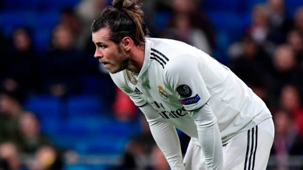 Gareth Bale: Real Madrid forward injured in Champions League defeat
