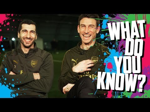 Mkhitaryan v Koscielny | What do you know? | Quiz