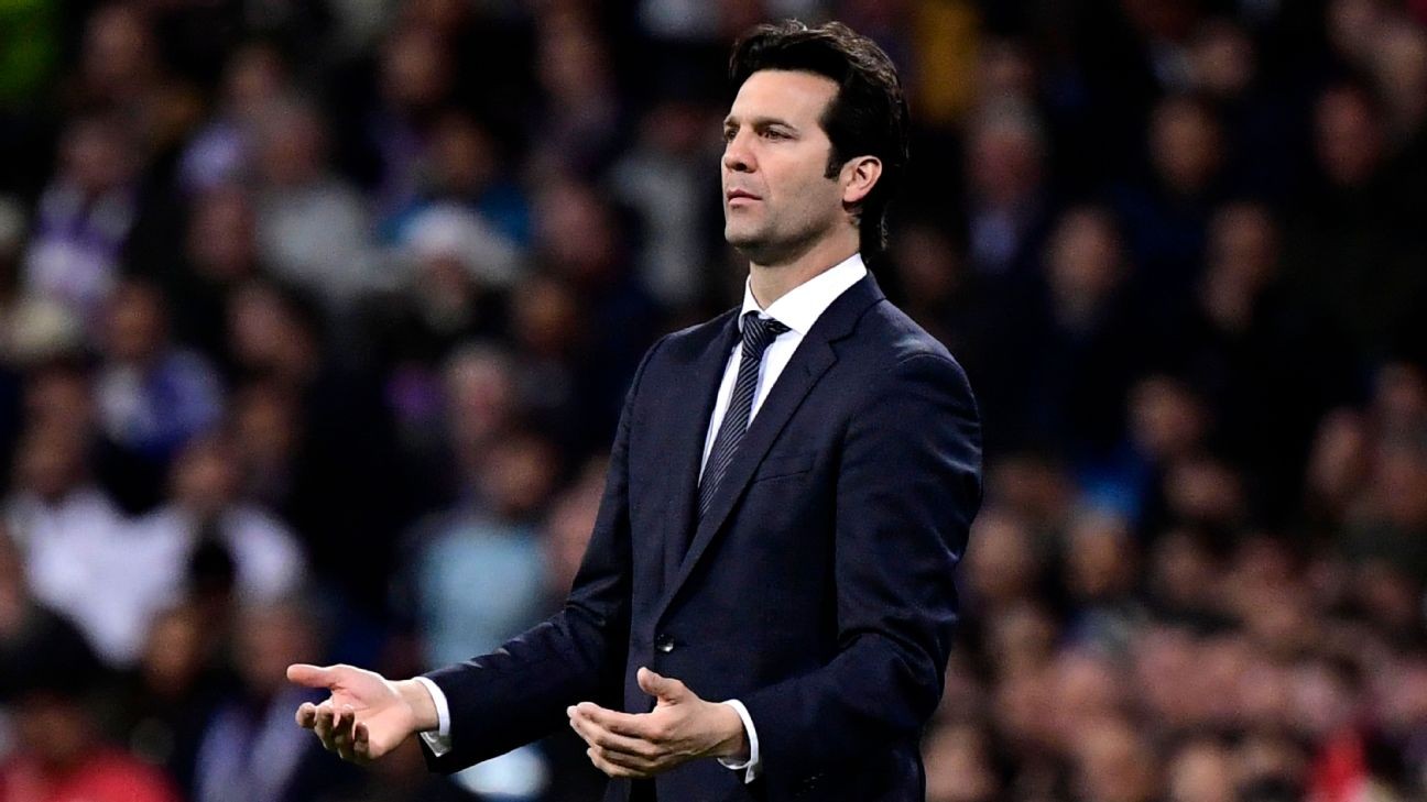 Real Madrid's Solari in dark over future amid Mourinho speculation