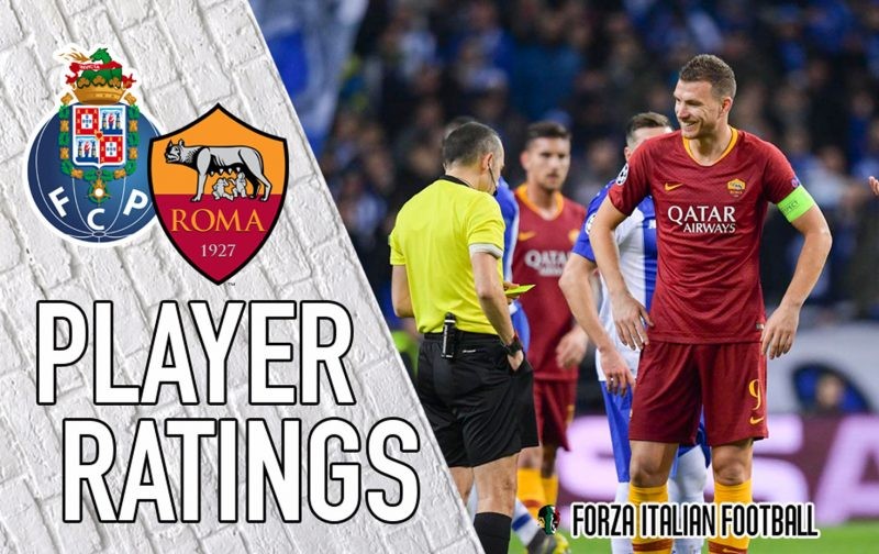 Roma Player Ratings: Dzeko no-show condemns the Lupi