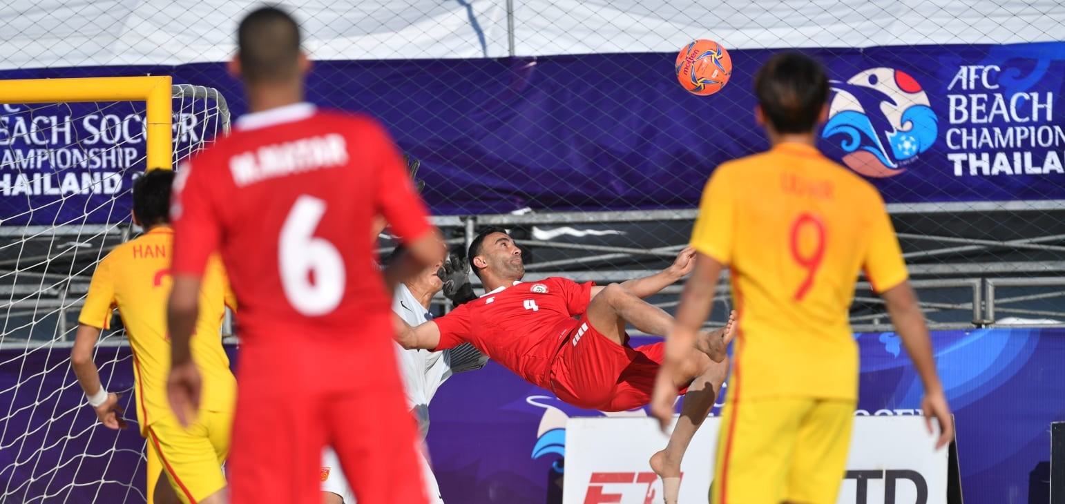 Group B: Lebanon 5-3 China PR