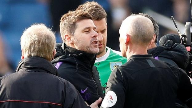 Mauricio Pochettino: Tottenham boss 'sad' over 'unfair' touchline ban