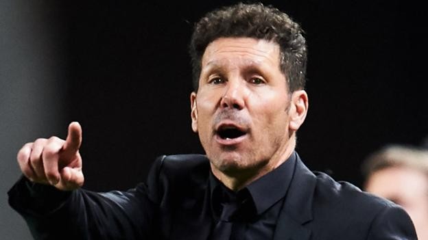 Diego Simeone: Atletico Madrid coach fined but escapes touchline ban