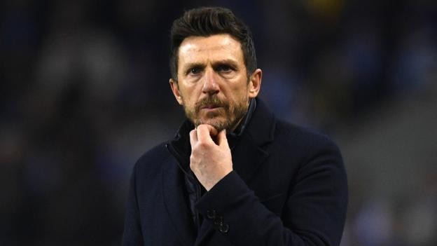 Roma sack Eusebio di Francesco after Porto and Lazio defeats
