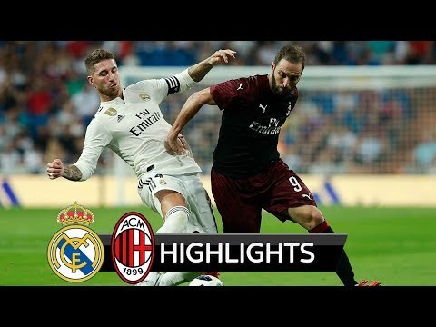 Real Madrid vs AC Milan 3-1 - All Goals & Extended Highlights - Friendly 11/08/2018 HD