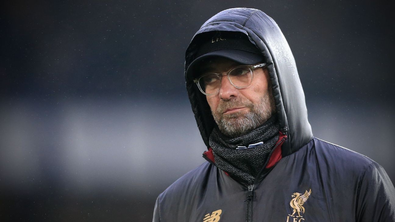 Klopp defends Salah goal record amid Liverpool forward's four-match drought