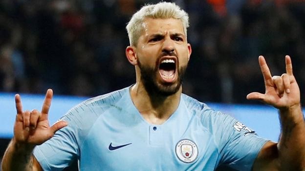 Sergio Aguero: Manchester City striker equals player of the month record with sixth award