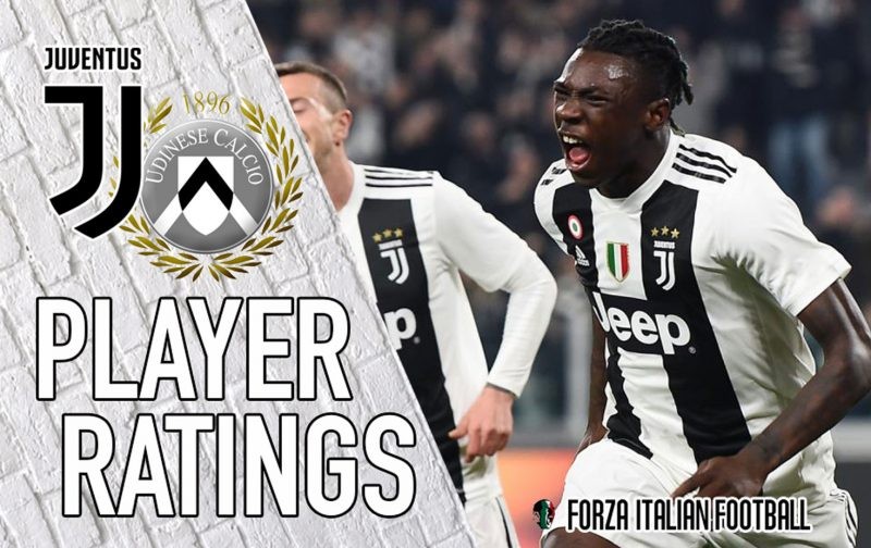 Juventus player ratings: Moise Kean to impress