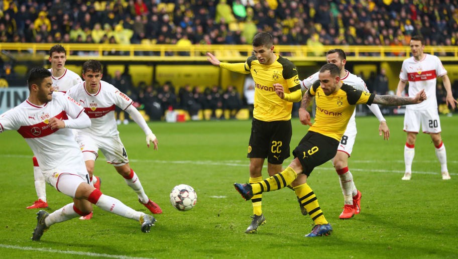 Dortmund 3-1 Stuttgart: Report, Ratings & Reaction as Paco Alcácer Nets Late to Maintain Title Tilt