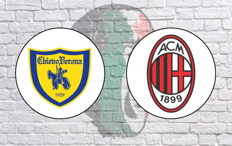 Chievo v AC Milan: Official Line-Ups