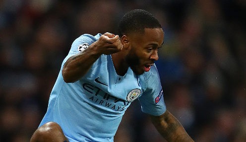 Sterling's treble moves City clear