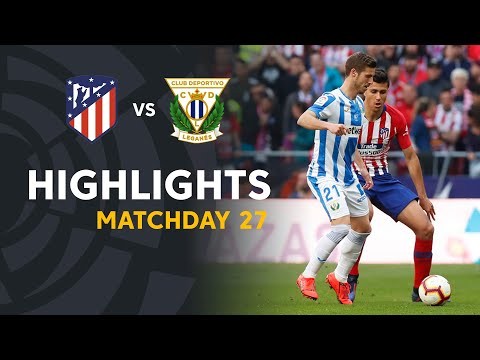 Highlights Atletico de Madrid vs CD Leganes (1-0)