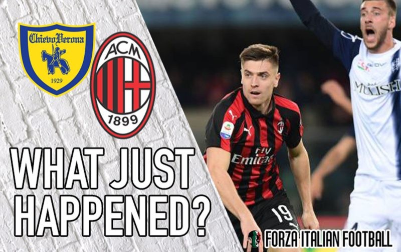 VIDEO: Chievo 1-2 AC Milan – Piatek to the rescue