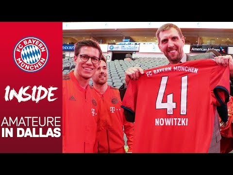 Dirk Nowitzki meets FC Bayern: Die Amateure in Dallas | Inside FC Bayern