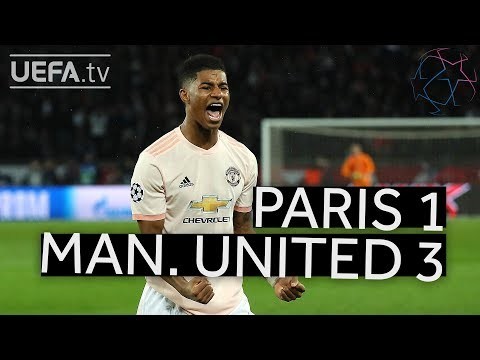 PARIS 1-3 MAN. UNITED #UCL HIGHLIGHTS