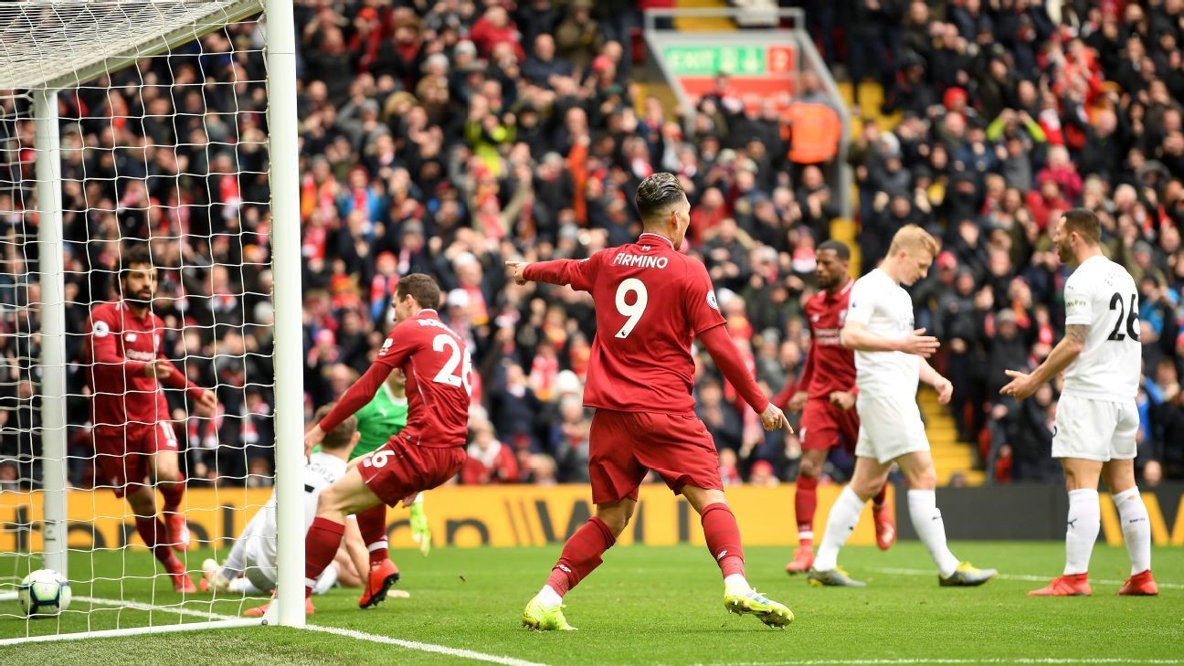 Liverpool beat Burnley to keep pressure on Manchester City