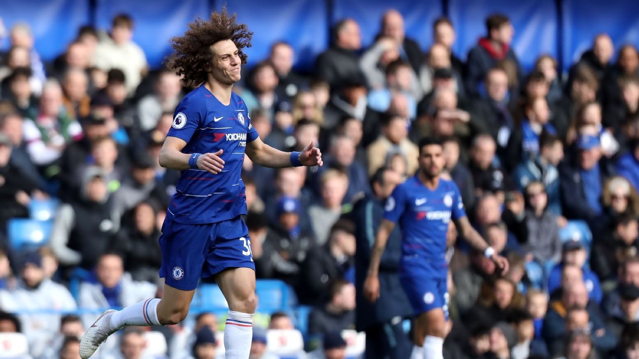 David Luiz 5/10 as Chelsea's defence disappoints in draw with Wolves