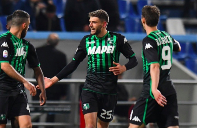Berardi breaks his duck as Napoli slip again at Sassuolo