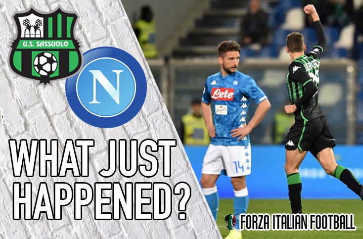 VIDEO: Sassuolo 1-1 Napoli – Ancelotti’s changes don’t pay off as Partenopei suffer another stumble