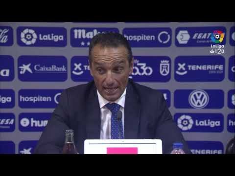 Rueda de prensa de José Luis Oltra tras el CD Tenerife vs CD Numancia (1-1)