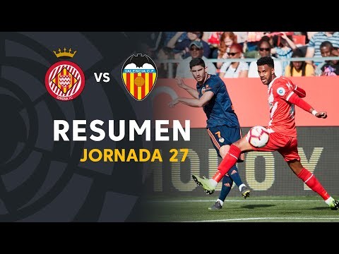 Resumen de Girona FC vs Valencia CF (2-3)