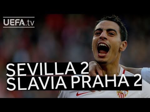SEVILLA 2-2 SLAVIA PRAHA #UEL HIGHLIGHTS