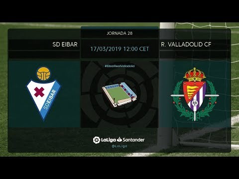 Calentamiento SD Eibar vs R. Valladolid CF