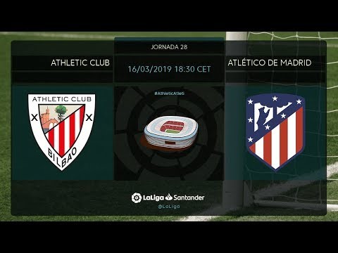 Calentamiento Athletic Club vs Atlético de Madrid