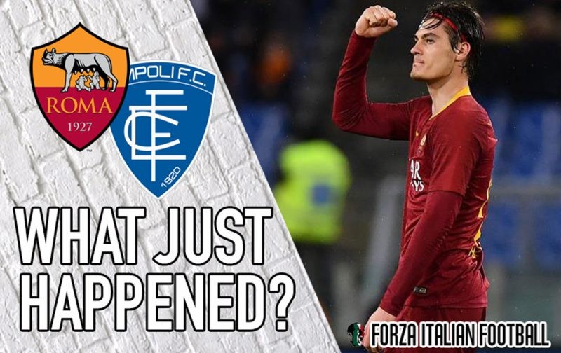 VIDEO: Roma 2-1 Empoli – More difficult than it should have been