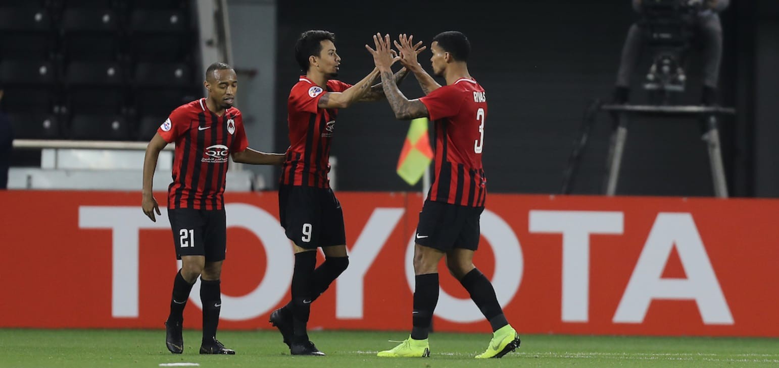 Group B: Al Rayyan SC (QAT) 2-1 PFC Lokomotiv (UZB)