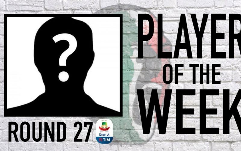 Serie A Player of the Week | Round 27