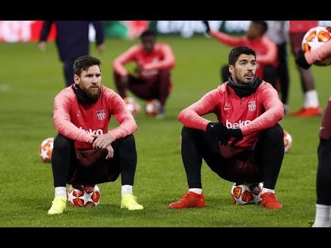 LIVE | Last training session before facing Lyon