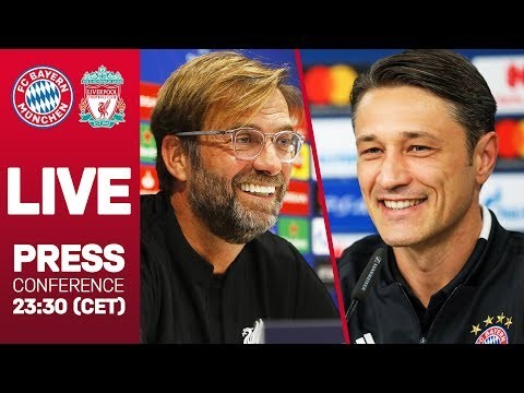 LIVE ? | Press Conference w/ Kovac & Klopp after FC Bayern vs. Liverpool FC