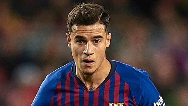 Barcelona v Lyon: Philippe Coutinho might start for hosts