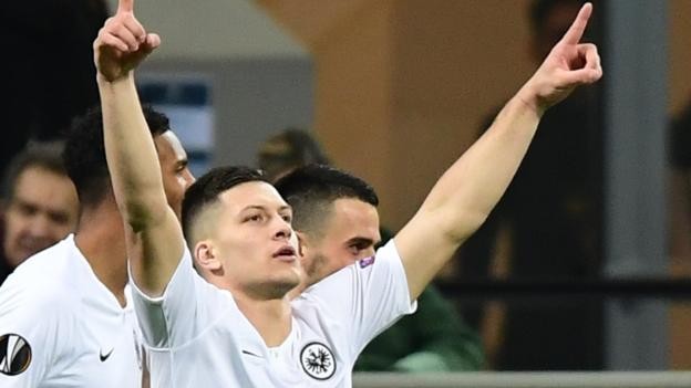 Inter Milan 0-1 Eintracht Frankfurt: Jovic strike sends