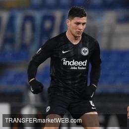 BARCELONA FC scouting JOVIC in EL match