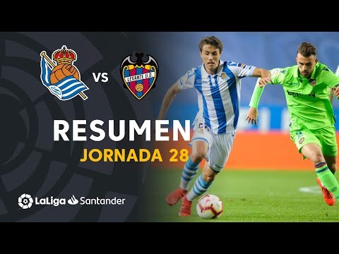 Resumen de Real Sociedad vs Levante UD (1-1)