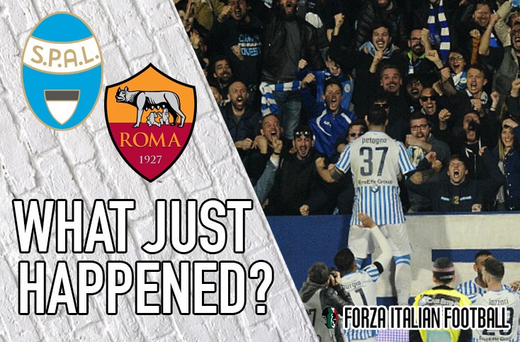 VIDEO: SPAL 2-1 Roma – Ferrarese come out fighting to send Roma home empty-handed