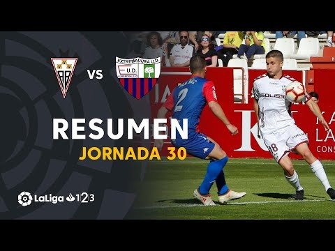 Resumen de Albacete BP vs Extremadura UD (1-0)