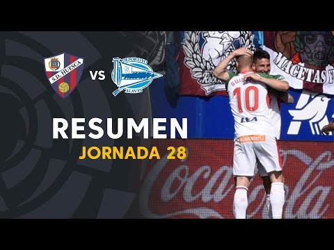 Resumen de SD Huesca vs Deportivo Alavés (1-3)