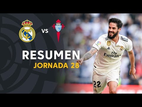 Resumen de Real Madrid vs RC Celta (2-0)