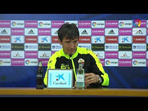 Rueda de prensa de Pacheta tras el Real Zaragoza vs Elche CF (1-0)