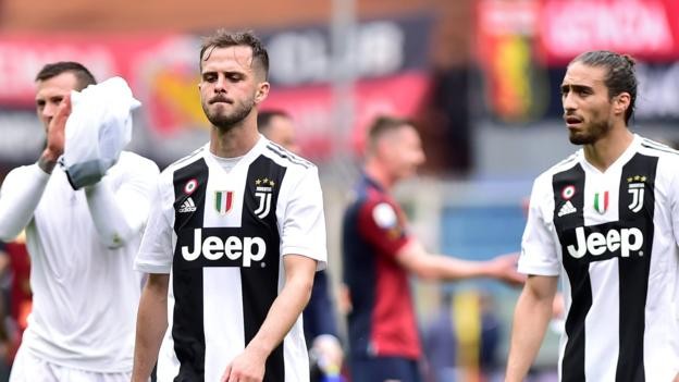 Juventus - minus Ronaldo - suffer first Serie A defeat of the season